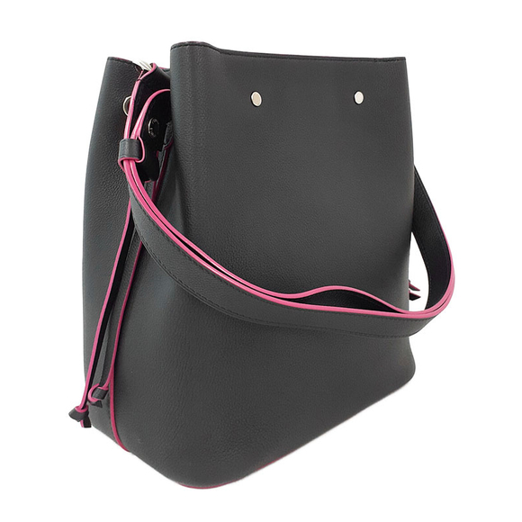 Louis Vuitton Lock Me Bucket Shoulder Bag Noir - Picture 2 of 8